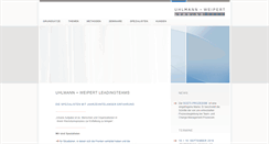 Desktop Screenshot of leadingteams.de